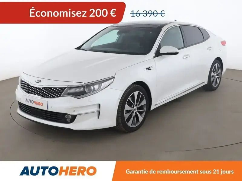 Blanc Utilisé 2016 Kia Optima Berline | 16 190 € - Image 1/2