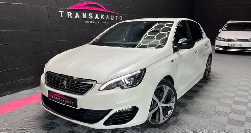 Blanc Utilisé 2015 Peugeot 308 GT Berline | 10 990 € (Prix juste) - Image 1/4