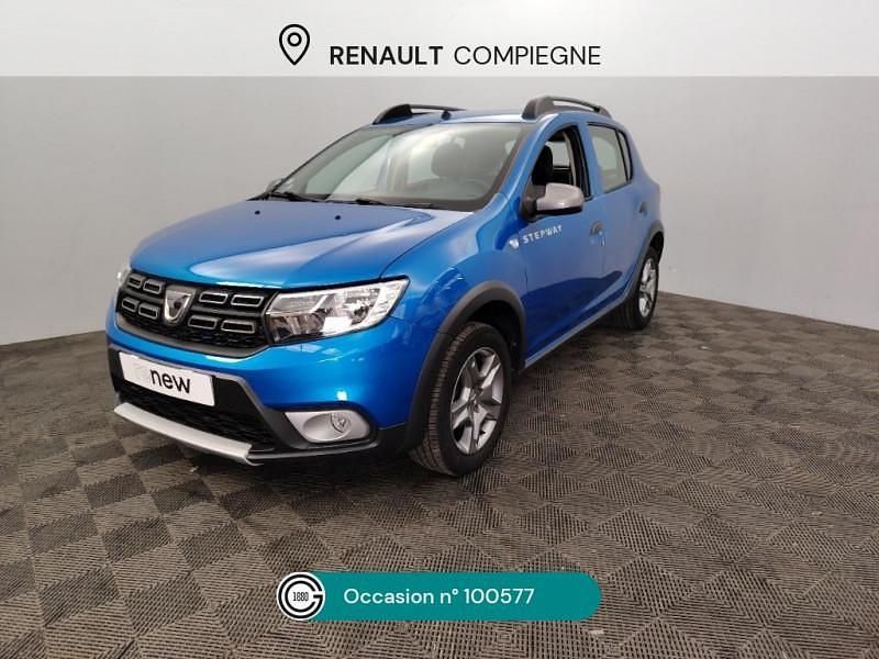 Bleu Utilisé 2021 Dacia Sandero Stepway Citadine | 12 690 € (Bon prix) - Image 1/4