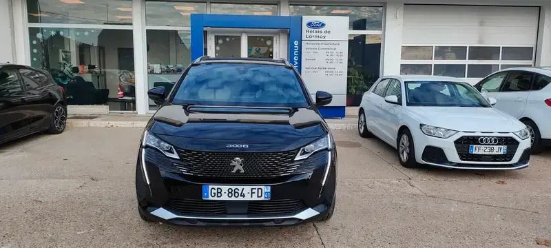 Noir Utilisé 2021 Peugeot 3008 GT SUV | 33 890 € - Image 1/4