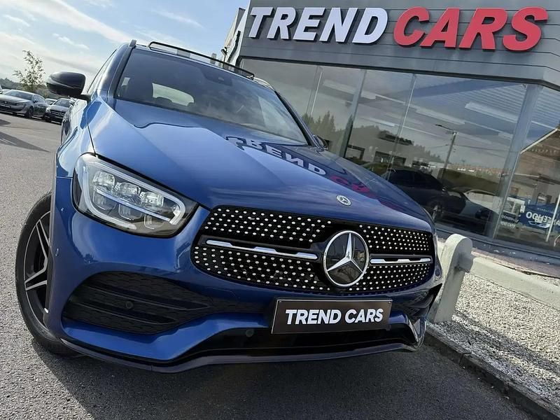 Bleu Occasion 2022 Mercedes GLC200 AMG SUV | 41 999 € (Prix juste) - Image 1/4