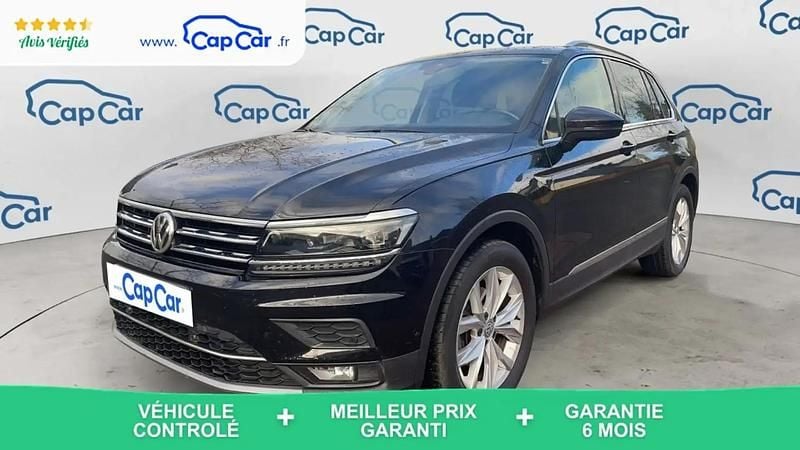 Noir Occasion 2019 VW Tiguan SUV | 18 990 € (Bon prix) - Image 1/4