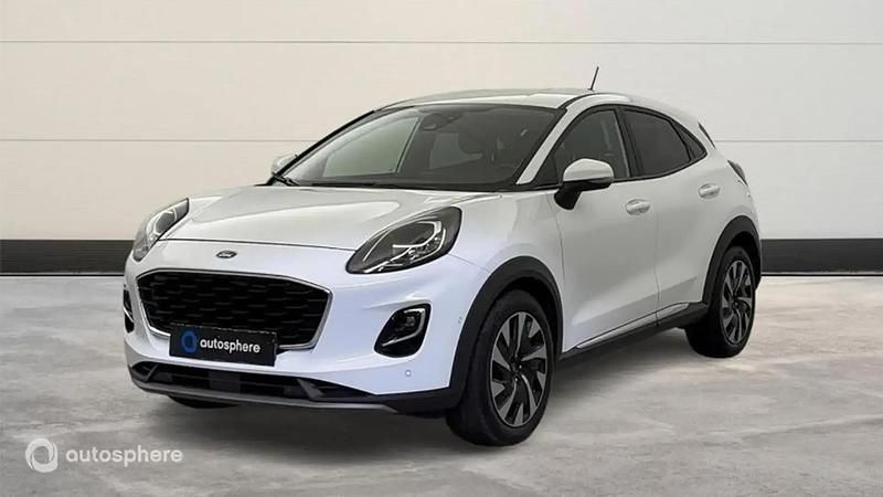 Blanc Utilisé 2023 Ford Puma Gen-E Titanium SUV | 18 999 € (Bon prix) - Image 1/4