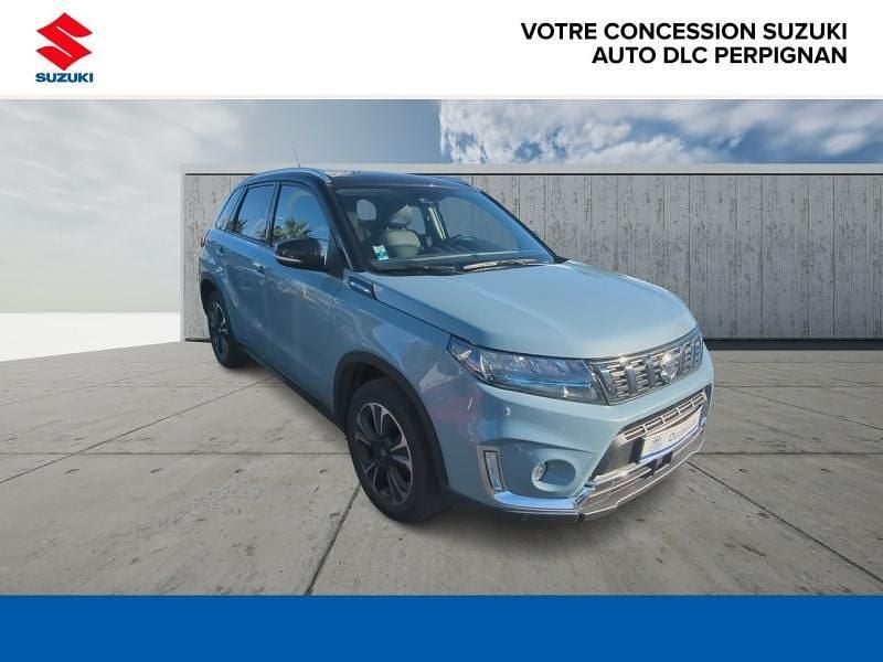 Ice grayish blue toit black Occasion 2023 Suzuki Vitara Style SUV | 21 290 € (Prix juste) - Image 1/4
