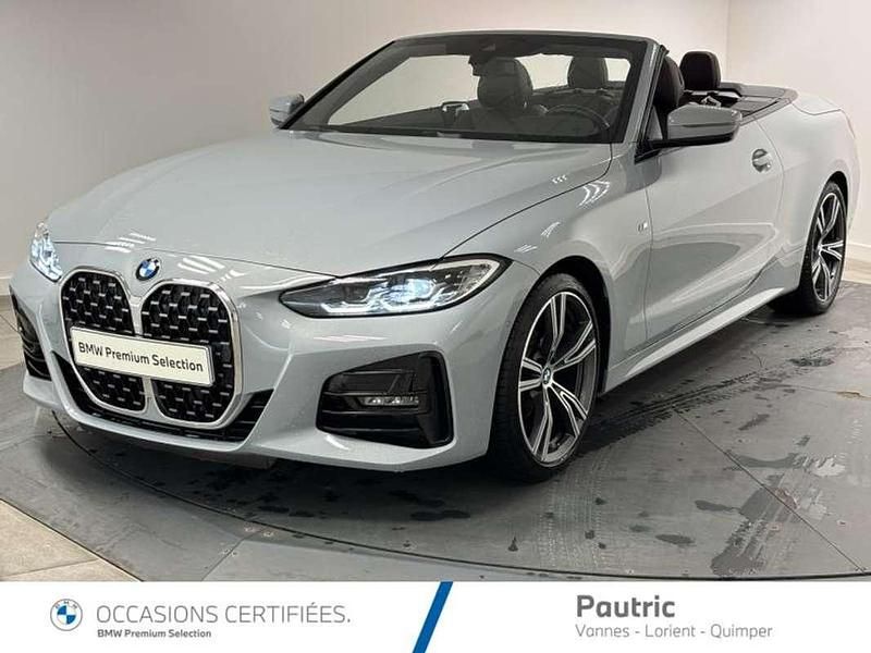 Occasion BMW 420 M Sport 186 ch (136 kW) 2022 Gris Cabriolet