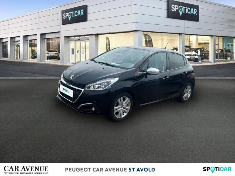 Noir perla nera Utilisé 2019 Peugeot 208 Signature Sky Citadine | 9 576 € (Prix juste) - Image 1/1