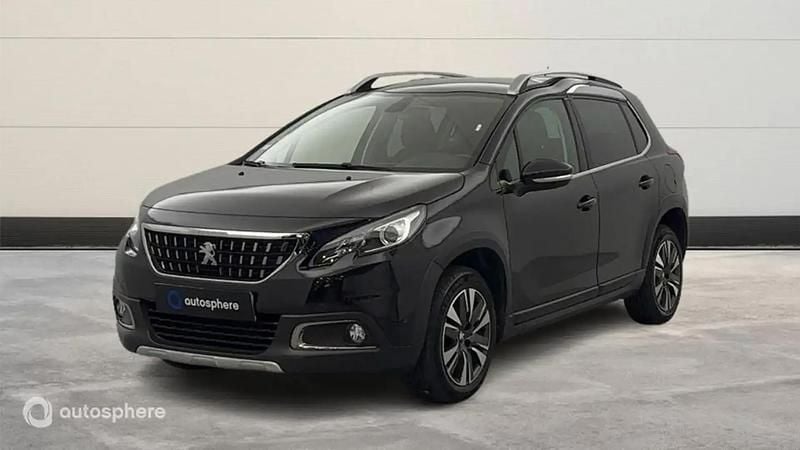 Noir Utilisé 2019 Peugeot 2008 Allure SUV | 12 799 € (Bon prix) - Image 1/4