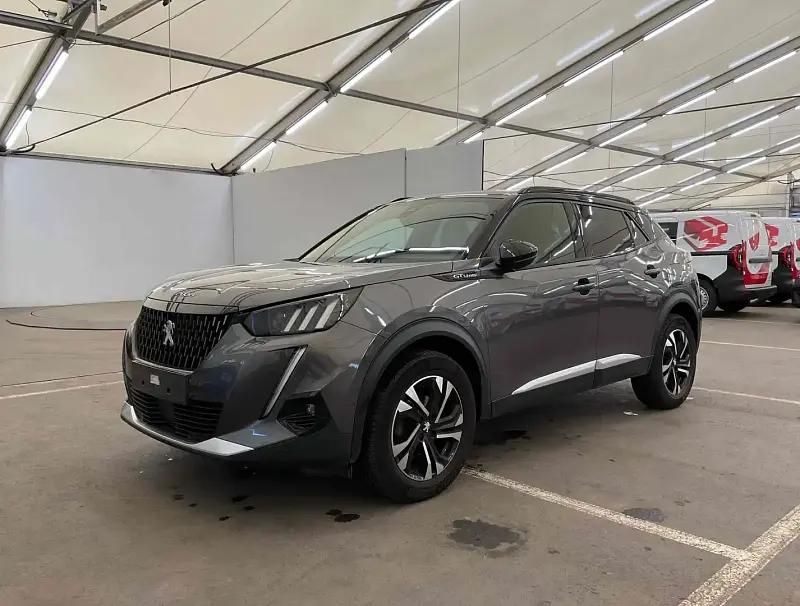 Gris Utilisé 2020 Peugeot 2008 GT-line SUV | 10 680 € (Super prix) - Image 1/4
