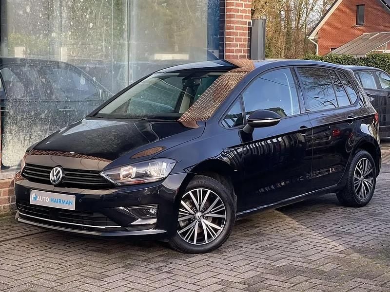 Noir Occasion 2016 VW Golf Sportsvan Allstar Monospace | 10 950 € - Image 1/4