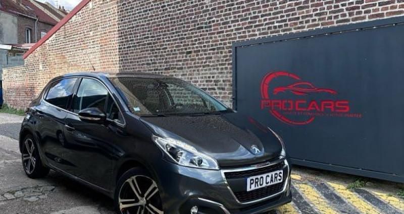 Gris Utilisé 2016 Peugeot 208 GT-line Citadine | 8 990 € (Prix assez cher) - Image 1/4