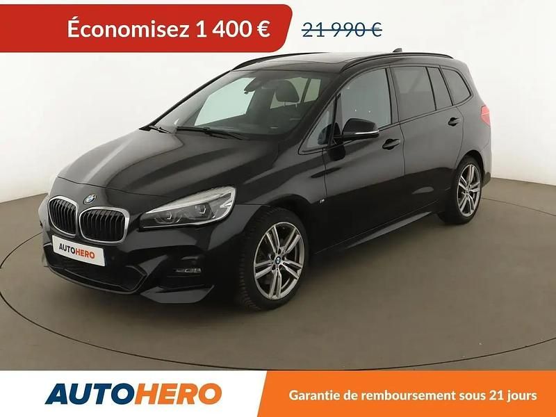 Noir Occasion 2018 BMW 218 Gran Tourer M Sport Monospace | 20 590 € (Prix assez cher) - Image 1/2