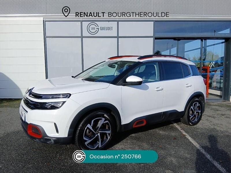 Blanc Occasion 2019 Citroën C5 Aircross PureTech SUV | 16 990 € (Prix juste) - Image 1/4