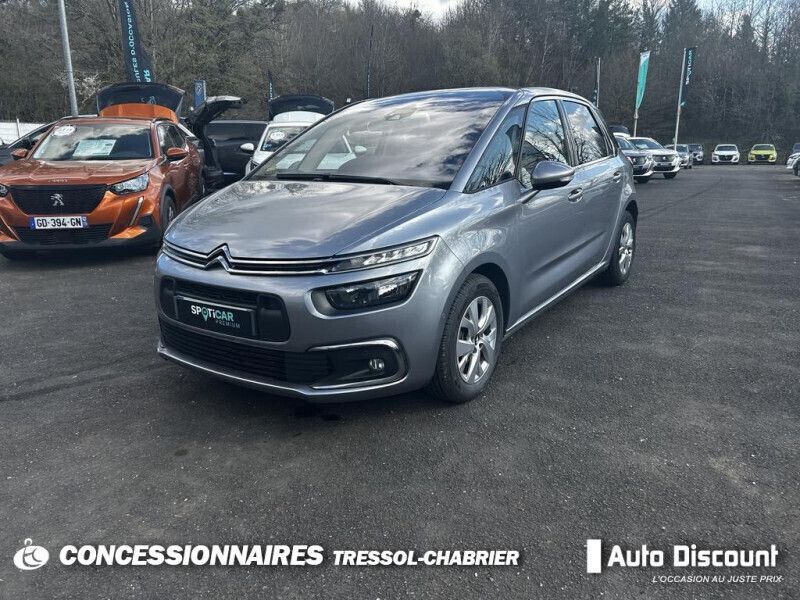 Gris Utilisé 2017 Citroën C4 Picasso Feel Monospace | 12 399 € (Prix juste) - Image 1/4