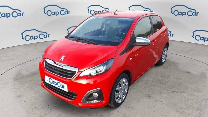 Rouge Utilisé 2021 Peugeot 108 Style Citadine | 8 890 € (Bon prix) - Image 1/3