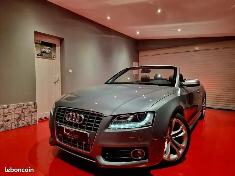 Gris Utilisé 2010 Audi S5 Cabriolet Cabriolet | 20 900 € - Image 1/4