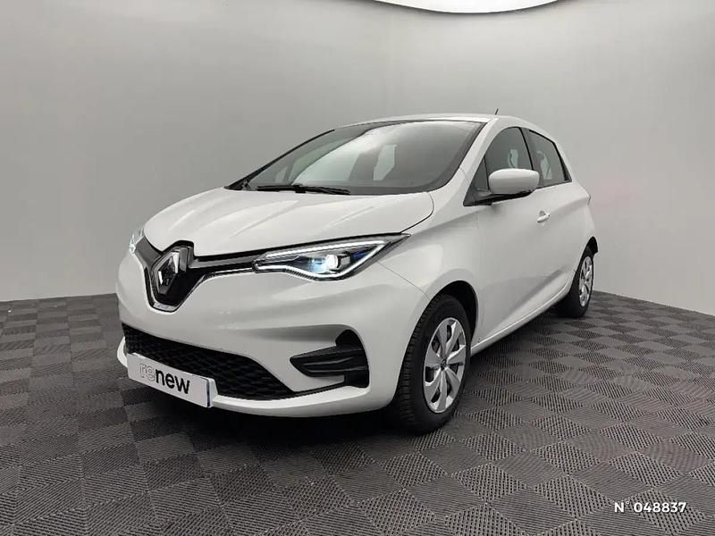 Blanc Occasion 2021 Renault Zoe Business Citadine | 12 490 € (Prix juste) - Image 1/4