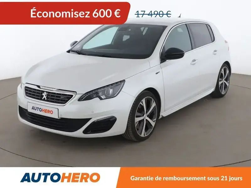 Blanc Utilisé 2016 Peugeot 308 GT Berline | 16 890 € (Prix juste) - Image 1/2