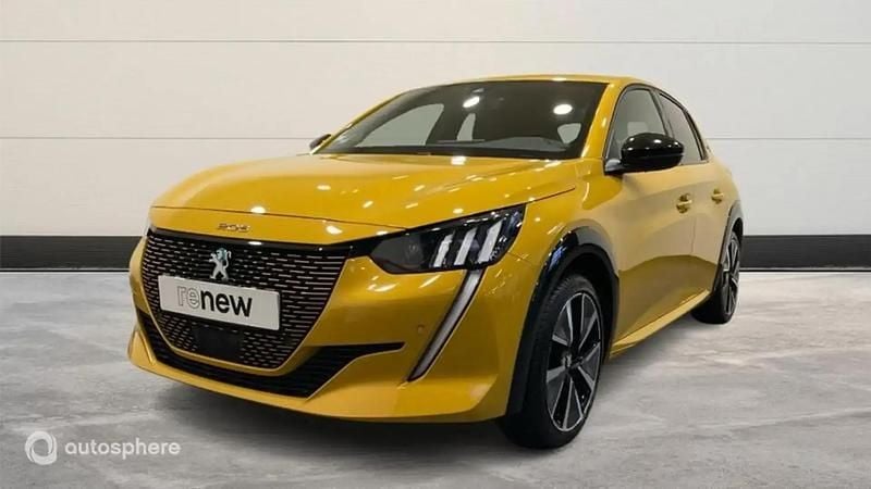 Jaune Occasion 2020 Peugeot 208 GT-line Citadine | 12 999 € (Bon prix) - Image 1/4