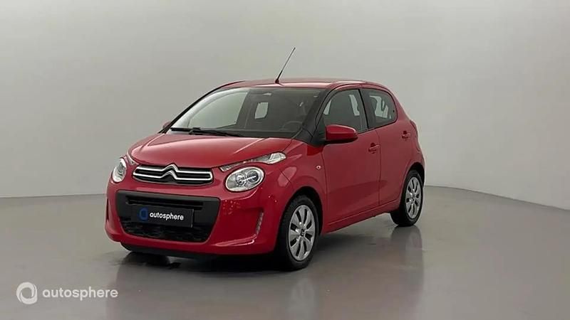 Rouge Utilisé 2021 Citroën C1 Feel Citadine | 8 999 € (Prix juste) - Image 1/4