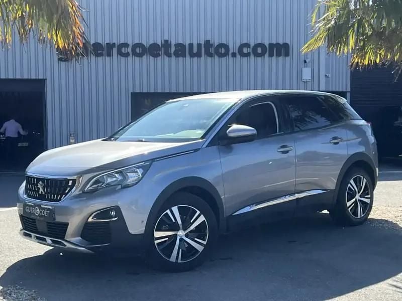 Gris Utilisé 2018 Peugeot 3008 Allure SUV | 12 990 € (Super prix) - Image 1/4