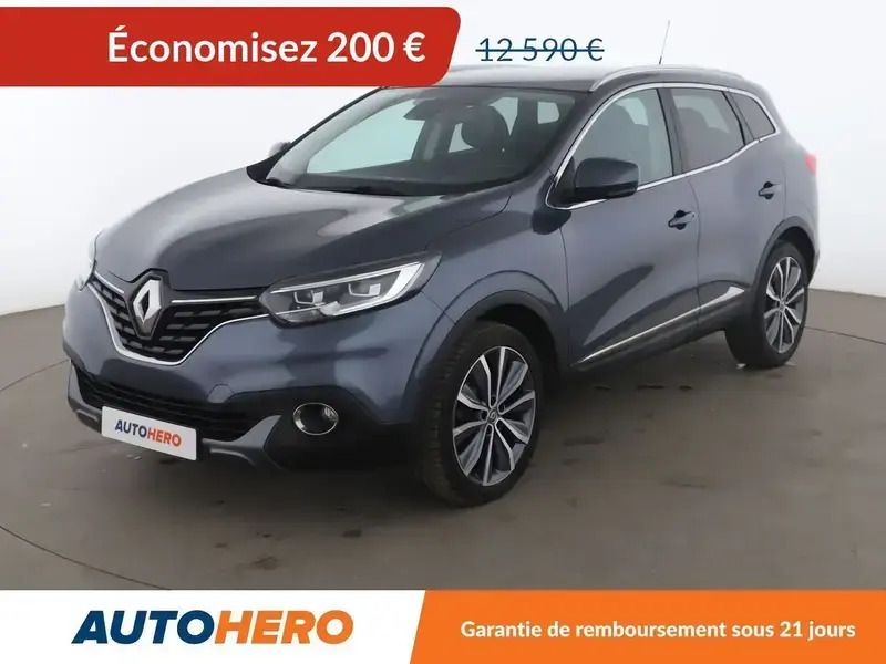 Gris Utilisé 2015 Renault Kadjar Intens SUV | 12 390 € (Prix juste) - Image 1/2