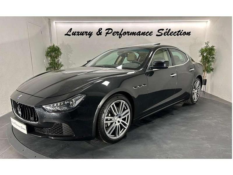 Occasion Maserati Ghibli 275 ch (202 kW) 2013 Noir Berline