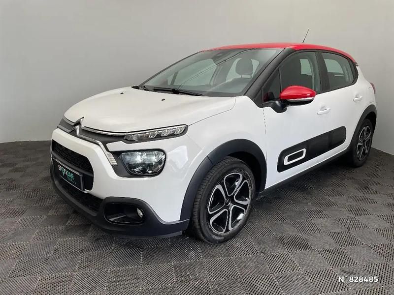 Blanc Utilisé 2022 Citroën C3 PureTech Citadine | 9 990 € (Prix juste) - Image 1/4