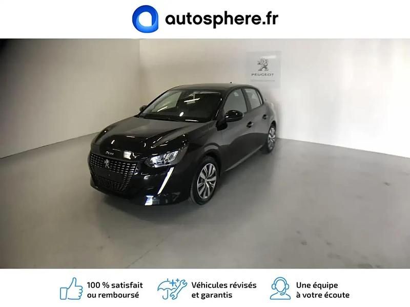 Noir Utilisé 2020 Peugeot 208 Active Citadine | 18 280 € (Prix cher) - Image 1/4