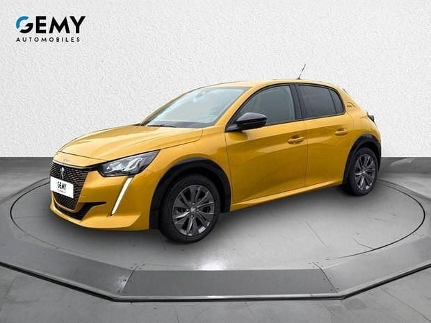 Jaune Utilisé 2022 Peugeot e-208 Style Citadine | 13 980 € (Prix juste) - Image 1/4