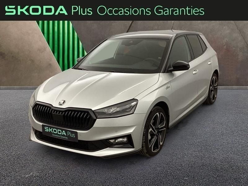 Gris argent toit noir Occasion 2025 Skoda Fabia Monte Carlo Berline | 23 490 € (Prix juste) - Image 1/4