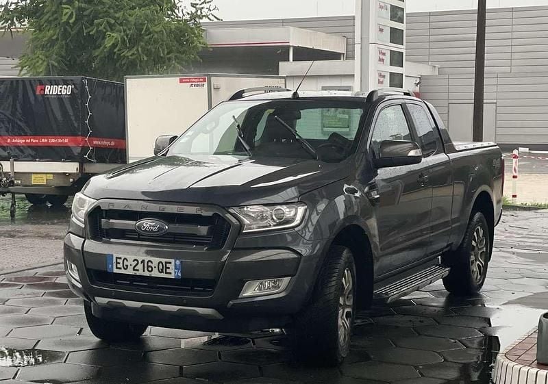 Occasion Ford Ranger 200 ch (147 kW) 2016 Gris Pick-up