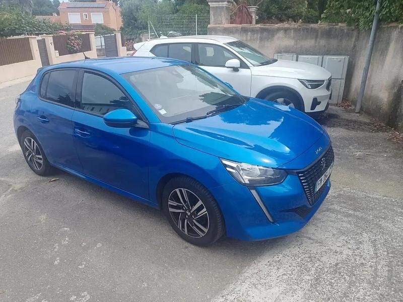 Bleu Utilisé 2019 Peugeot 208 Allure Citadine | 10 490 € (Bon prix) - Image 1/4