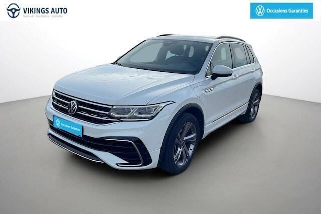 Blanc pur Utilisé 2022 VW Tiguan R-line SUV | 34 900 € (Prix juste) - Image 1/4
