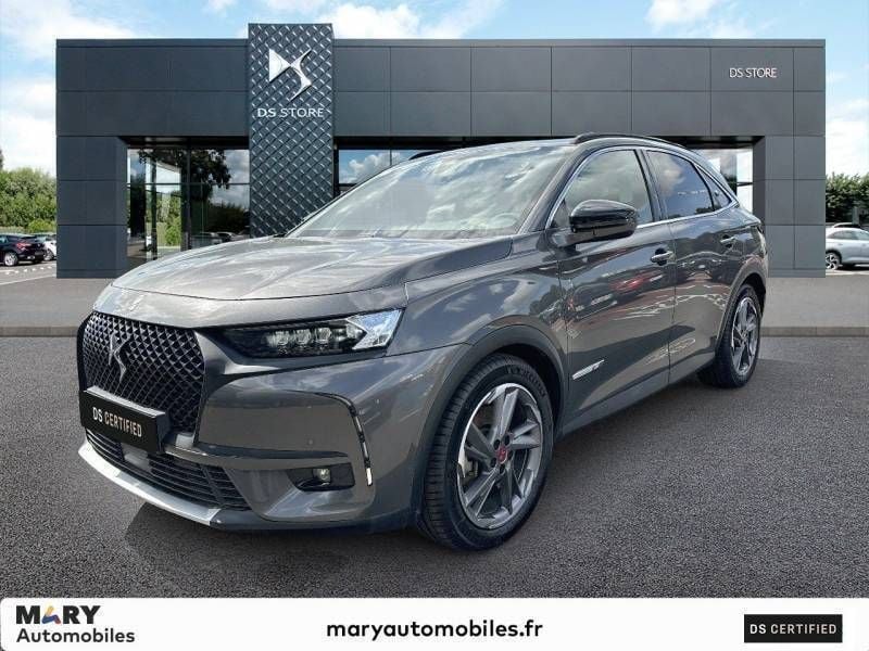 Gris Utilisé 2020 DS Automobiles DS7 Crossback Performance Line Plus SUV | 23 990 € (Prix juste) - Image 1/3