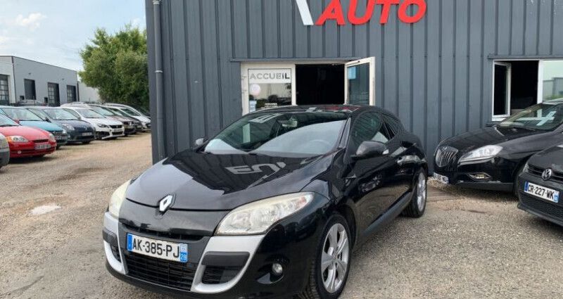 Noir Utilisé 2010 Renault Mégane Coupé Dynamique Coupé | 4 990 € (Prix juste) - Image 1/4