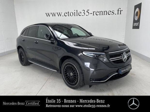 Gris Utilisé 2022 Mercedes EQC400 AMG line SUV | 49 890 € (Prix cher) - Image 1/4