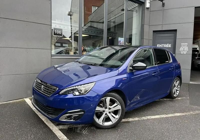 Occasion Peugeot 308 GT-line 131 ch (96 kW) 2015 Bleu Citadine