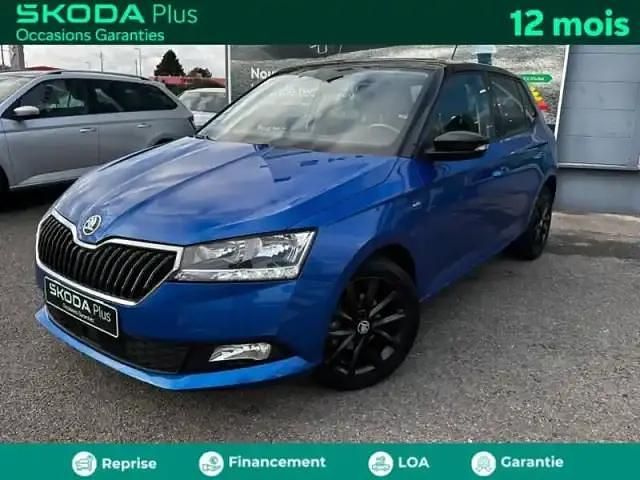 Bleu racing Occasion 2020 Skoda Fabia Drive Berline | 11 980 € (Prix juste) - Image 1/4
