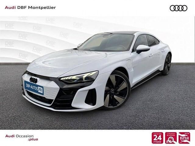 Gris suzuka métallisé Occasion 2022 Audi e-tron GT quattro Sport Berline | 72 890 € (Prix cher) - Image 1/4