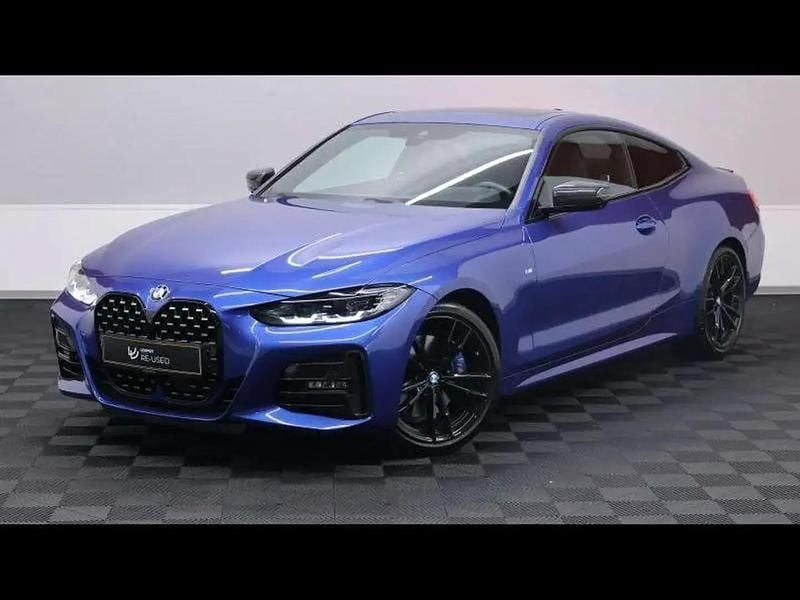 Bleu Utilisé 2020 BMW 420 M Sport Coupé | 37 938 € (Prix juste) - Image 1/4