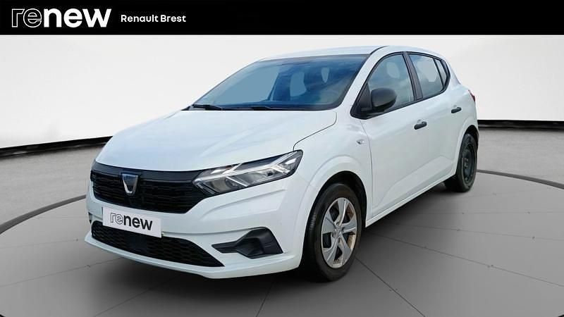 Blanc Utilisé 2022 Dacia Sandero Essentiel Citadine | 10 790 € (Super prix) - Image 1/4