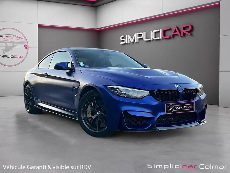 Bleu Utilisé 2018 BMW M4 Sport Line Coupé | 74 690 € (Bon prix) - Image 1/4