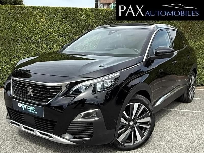 Noir Utilisé 2020 Peugeot 3008 GT-line SUV | 24 990 € (Prix assez cher) - Image 1/4