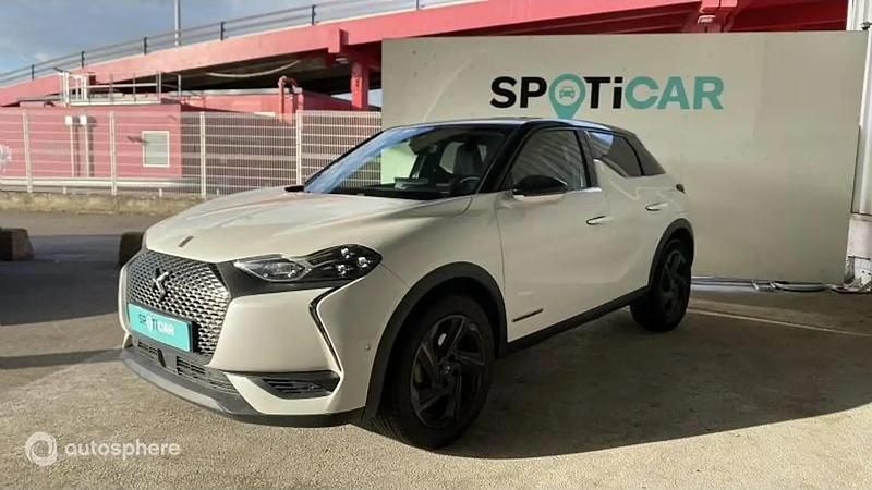 Blanc perle nacré (n) toit noir onyx Utilisé 2020 DS Automobiles DS3 Crossback SUV | 16 999 € (Bon prix) - Image 1/4