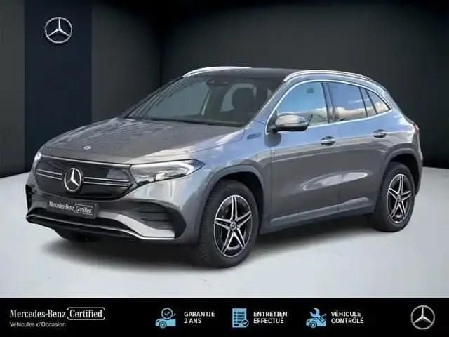 Gris foncé Utilisé 2022 Mercedes EQA250 AMG line SUV | 31 900 € (Prix juste) - Image 1/4