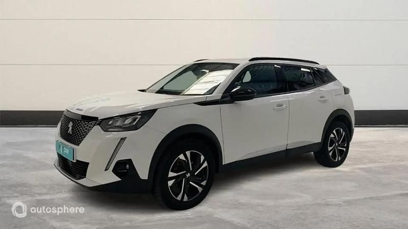 Blanc Utilisé 2022 Peugeot 2008 S SUV | 16 499 € (Bon prix) - Image 1/4