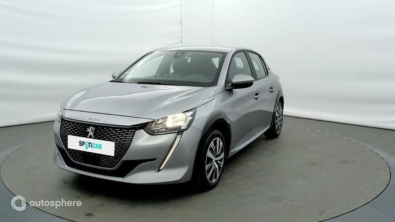 Gris Utilisé 2020 Peugeot e-208 Active Citadine | 13 035 € (Prix juste) - Image 1/4