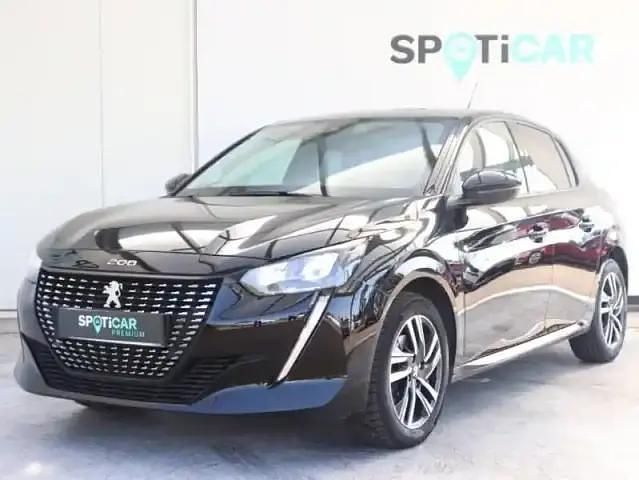Noir Utilisé 2023 Peugeot 208 Allure Citadine | 14 900 € (Prix juste) - Image 1/4