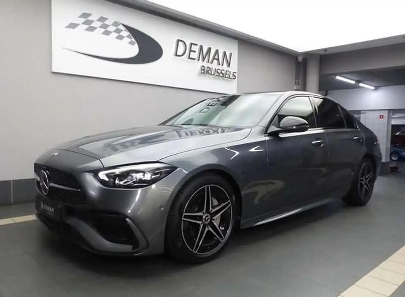 Gris Occasion 2021 Mercedes C180 AMG line Berline | 38 500 € (Prix cher) - Image 1/4