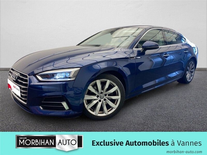 Bleue Utilisé 2018 Audi A5 Sportback Design Berline | 22 990 € (Prix cher) - Image 1/4